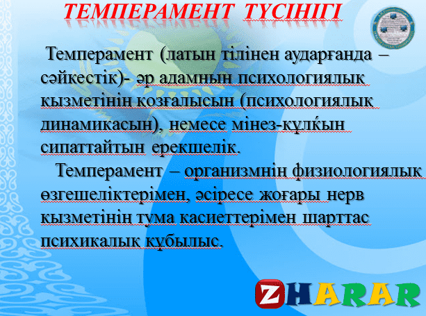 Презентация на тему темперамент по психологии