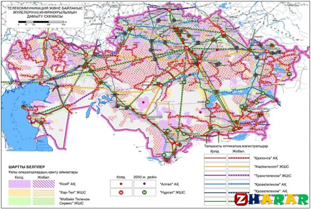 Карта жд дорог казахстана