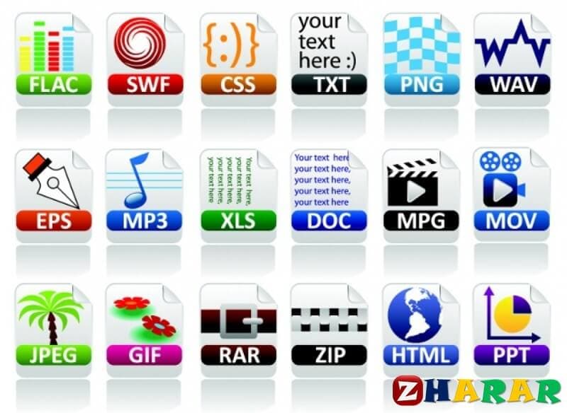 Форматы используемых файлов. Файлы различных типов. Значки форматов файлов. Иконки расширений файлов. Графический файл иконка.