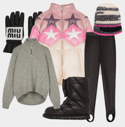 тренд сән киім сурет қолғап